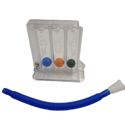 3 Ball Respiratory Lung Exerciser Medical  Breathing Commercial First Aid Equipment Supplies