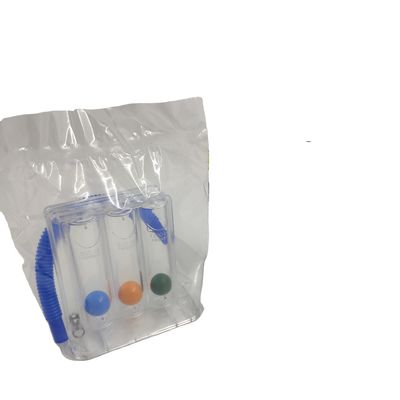 3 Ball Respiratory Lung Exerciser Medical  Breathing Commercial First Aid Equipment Supplies