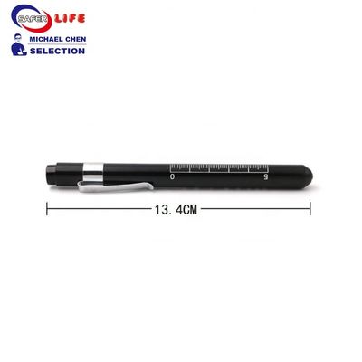 Yellow Medical Pen Torch Light Nurse Diagnostic Penlight Homecare Medical Supplies 13.4cm