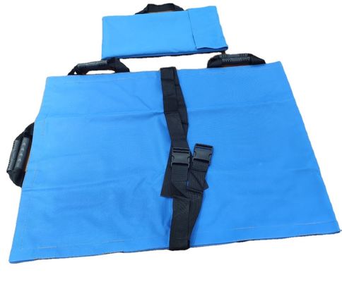 Folding Stretcher 10 Handles Sheet Medical Soft Stretcher Carry Bag Surgical Medical Kit 178cm