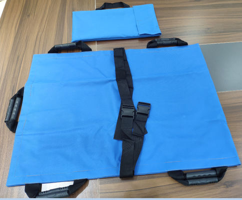Folding Stretcher 10 Handles Sheet Medical Soft Stretcher Carry Bag Surgical Medical Kit 178cm
