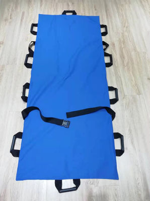 Folding Stretcher 10 Handles Sheet Medical Soft Stretcher Carry Bag Surgical Medical Kit 178cm