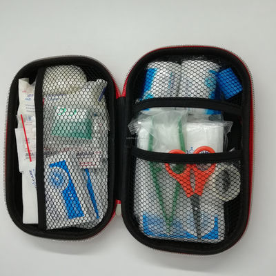 Compact Travel First Aid Kit Items Case Box Survival Tool Automobile Outdoor 21.5x13.5x5cm