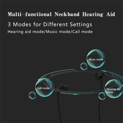 New Design Hearing Aid Headset Handsfree Earphone Sound Wireless Microphone