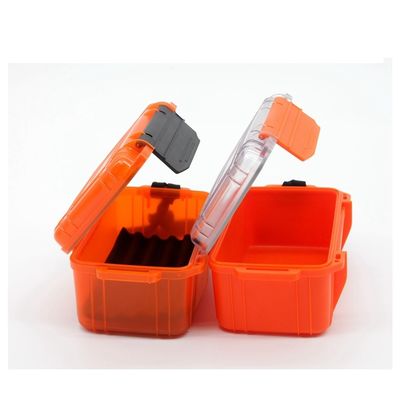 Passed IP 68   ABS waterproof  case with transfer cover for diver  keep goods  dry  tool holder    ABS storage container