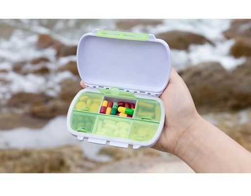 CE  approved portable waterproof multi functional lockable plastic tablet pill box case organizer storage