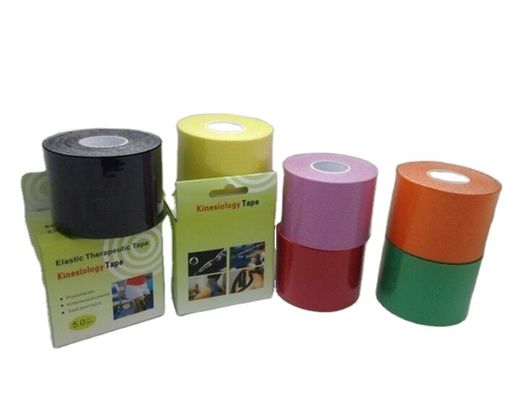 Stock world cup Logo Branded cotton kinesiology tape for sports