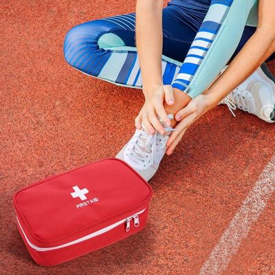 Empty First Aid Bag Outdoor Emergency Bags Backpacking  Vehicle Medical Bag