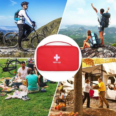 Empty First Aid Bag Outdoor Emergency Bags Backpacking  Vehicle Medical Bag