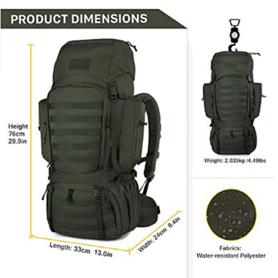 Large Capacity Hiking Backpack Traveling First Aid Kit Small Patches  Tactical Bag Pack