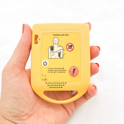 Mini First Aid AED Trainer Machine External Defibrillator CPR Training Device For Education