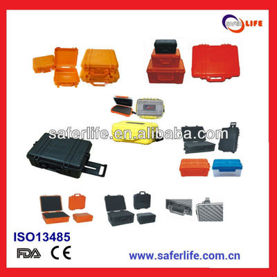 Anti-drop ABS Waterproof Box Empty Plastic Suitcase Tool Box Underwater Diving Storage Box