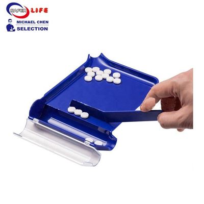 Pill Dispenser Pill Counter Pill Counting Tray with Spatula