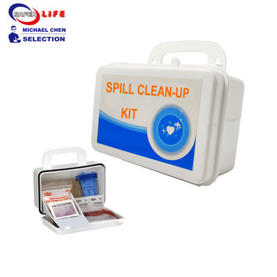 High Quality Plastic First Aid Useful Spill Clean up Kit Body Fluid Spill