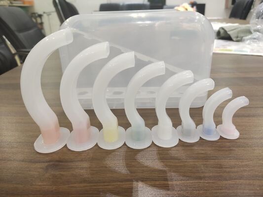 Medical Oral Airway First Aid EMS Equipment Oropharyngeal Airway Tube Soft PE Reinforced Bite Block Smooth Surface