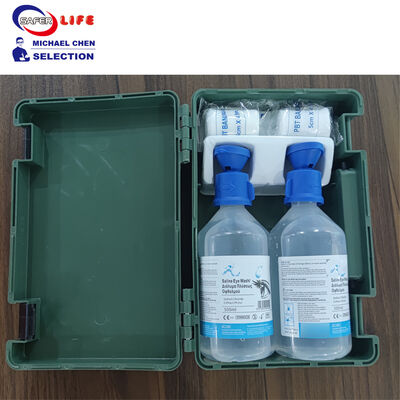 Portable Emergency Eyewash Station Eye Wash Kit Wall Mount Industrial Eye Bath Safety First Aid