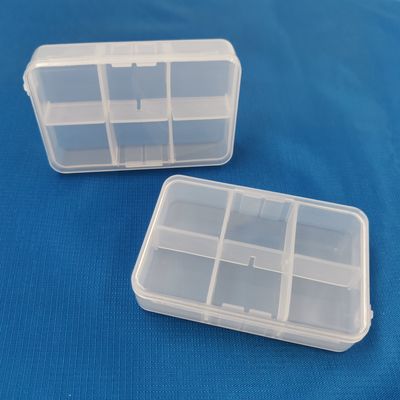 Detachable sorted parts box jewelry storage box 6 case plastic Fake eyelashes storage box