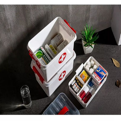 Family  first aid kit box household first aid equipment  medication  Plastic Storage Container Box case Cabinet