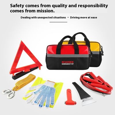 Self-Driving car emergency kit  auto first aid kit portable multi-functional tools Rescue equipment