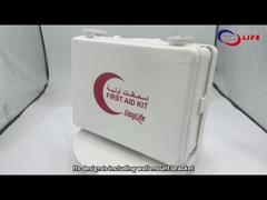 An der Wand befestigte tragbare Ausrüstung der ersten Hilfe