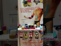 Hypoallergene Klebstoffe Kinesiologie Baumwolle Sportband Schmerzlinderung