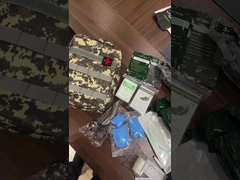 Notgedrehte Behandlungs-Verband-Kasten-Dichtung lüftete IFAK-Versorgungen, die 15cm eindringen